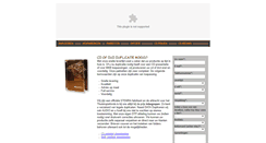 Desktop Screenshot of cdduplicatie.net